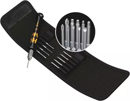 Wera 05073670001 Kraftform Kompakt Precision ESD Countermeasure SB set обычный импорт | 11 предметов [Японский продукт]