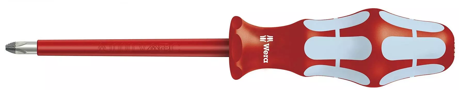 Wera 3162VDE Stainless Phillips Screwdriver 1X80 022733