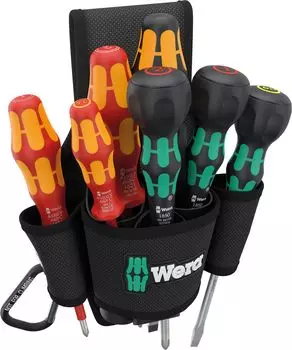 Wera 9621 Комплект кобуры на пояс 2 136033