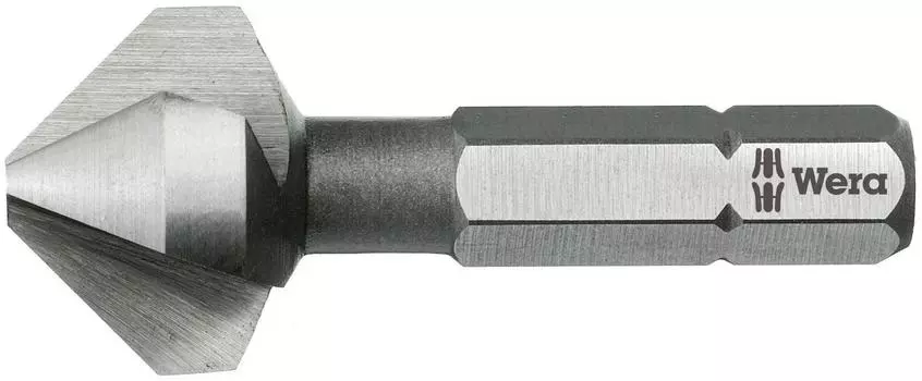 WERA Hexagonal x 34mm Blade 104632 Countersink, Shaft, 6.35mm Insert, 10.4 Size,