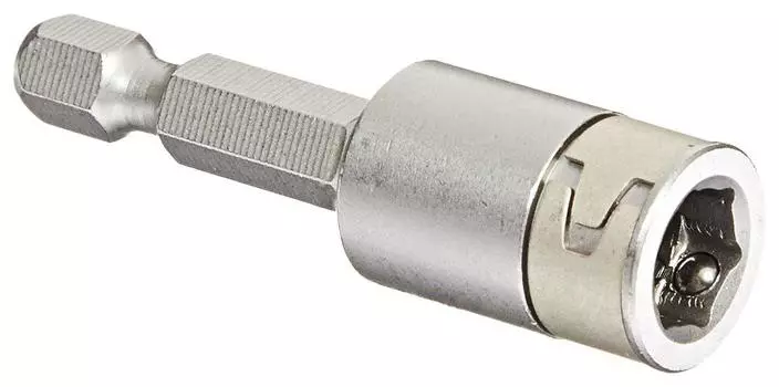 WERA Stainless steel nut setter with hold insertion width across flats total length 50mm 071223 spring, 6.35mm, 8HEX,