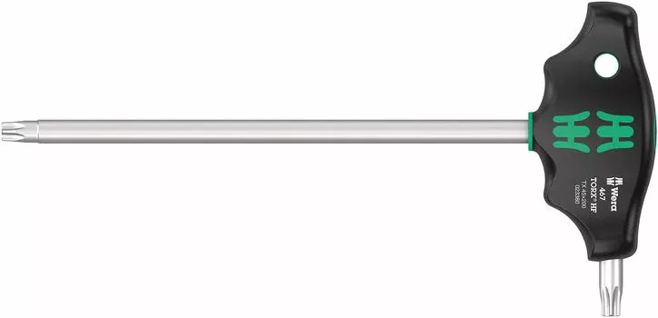 WERA Torx screwdriver handle size 45TX shaft length 200mm 023380 T-type