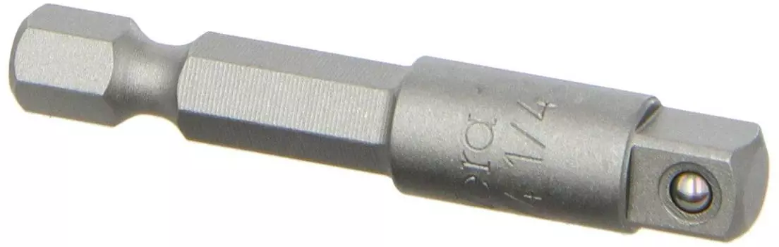 WERA Vera Ball Lock Socket Adapter Tool Shaft for Manual Nut Setter Insert 311517 1/ 4 Hex-1/4 sq/50mm