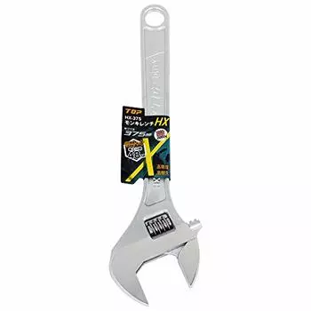 верхний (ТОП) Tsubame Sanjo HX-375 Открытие, 0,04–1,9 дюйма (0 - 48 мм), Сделано в Японии, кованый, термообработанный, разводной ключ