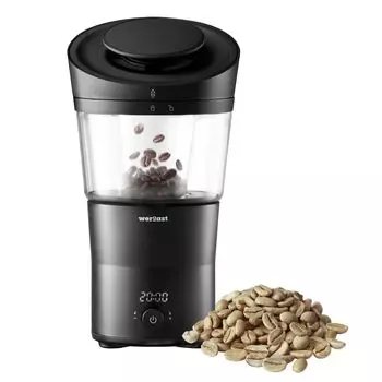 weroast HOME ROASTER Машина для обжарки зеленых зерен 1 год поддержки производителя включена в стоимость Кофейная обжарка Домашняя обжарка Домашняя обжарка Бытовая электрическая