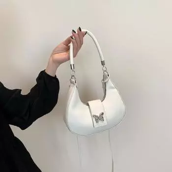 весна/лето, новая женская сумка через плечо из чистого полиуретана, модный бант, модный дизайн, высококачественная ткань.