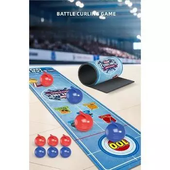 West A/Спорт в помещении/Спортивные игры/Настольные игры/Игры на свежем воздухе/Настольные игры/Походные игры/Пальчиковые игры, Керлинг