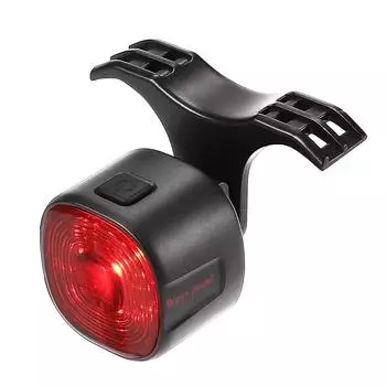 WEST BIKING Интеллектуальный задний фонарь для велосипеда, перезаряжаемый задний фонарь для велосипеда, яркий велосипедный фонарь Regular чёрный