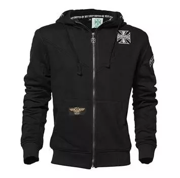 West Coast Choppers OG Classic Panel full zip свитшот L