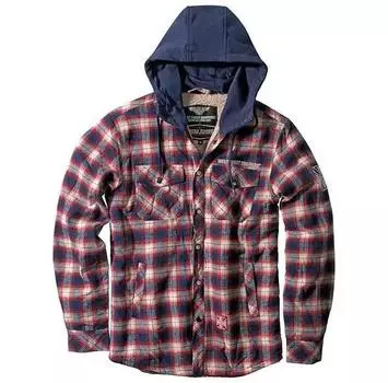 West Coast Choppers Sherpa Lined Flannel куртка 3XL
