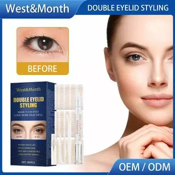 West&Month невидимая наклейка для век, наклейки для двойного века, прозрачная самоклеящаяся двойная лента для глаз, женские инструменты для макияжа глаз, 480 шт. 1 set