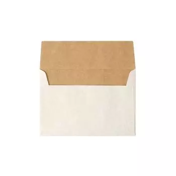 Western style 2 Camas Envelopes White Craft 100 pieces (A5 bifold/postcard size)
