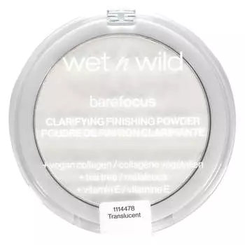 wet n wild, Barefocus, осветляющая финишная пудра, 1114478 полупрозрачная, 0,27 унции (7,8 г)