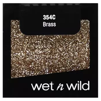 wet n wild, glitter single, 354C brass, 0.05 oz (1.4 g)