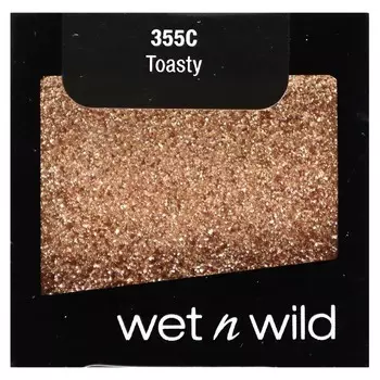 wet n wild, glitter single, toastie, 1.4g (0.05oz)