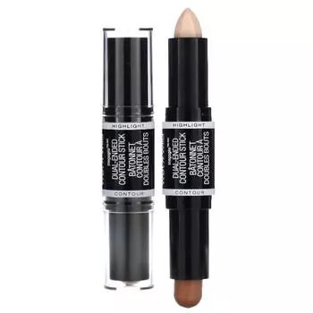 wet n wild MegaGlo Dual Contour Stick Light Medium 8G 0.28OZ)