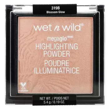 wet n wild, MegaGlo, пудра-хайлайтер, 319B Blossom Glow, 5,4 г (0,19 унций)