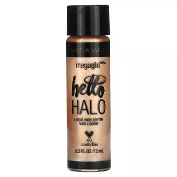 wet n wild, MegaGlo, жидкий хайлайтер Hello Halo, 306B Guiled Glow, 15 мл (0,5 жидких унций)