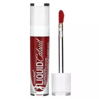 wet n wild, MegaLast, Liquid Catsuit, High-Shine Lipstick, 968A Bad Girls Club, 5.7 g (0.2 oz)