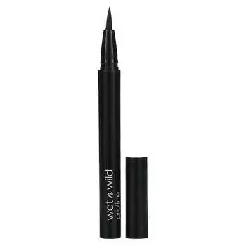 wet n wild, подводка для глаз Proline с фетровым наконечником, 875B черный, 0,5 г (0,017 унции)