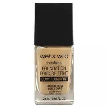 wet n wild, PostFocus тональный крем, влажный, золотисто-бежевый, 28 мл (0,95 жидких унций)