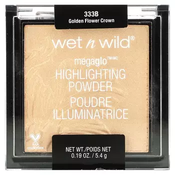 wet n wild, Пудра-хайлайтер MegaGlo, Golden Flower Crown, 0,19 унции (5,4 г)