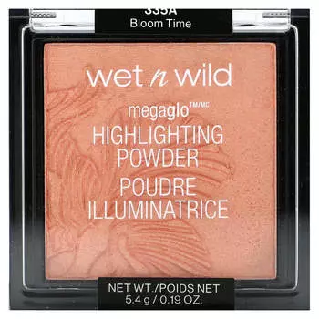 wet n wild, Пудра-хайлайтер MegaGlo, оттенок 335A Bloom Time, 0,19 унции (5,4 г)
