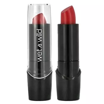 wet n wild, шелковистая помада, 563C Raising Red, 3,6 г (0,13 унции)