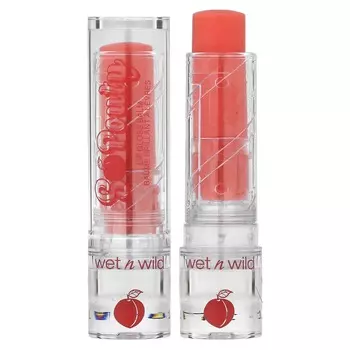 wet n wild, So Pouty, блеск-бальзам для губ, персиковый оттенок, 4,06 г (0,14 унции)