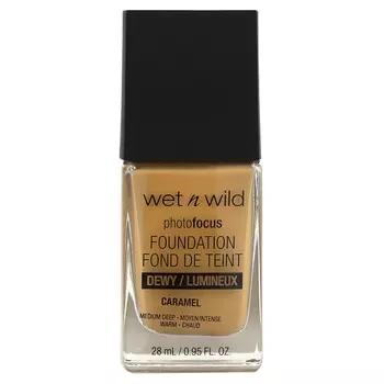 wet n wild, тональная основа PostFocus, влажная, карамель, 0,95 жидких унций (28 мл)