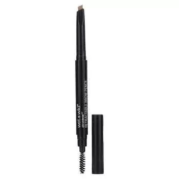 wet n wild, ultimate brow, выдвижной карандаш для бровей, серо-коричневый, 0,2 г (0,007 унции)