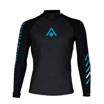 Wet Rashguard Aqua Skin Top Black M [Aqua Sphere] чёрный