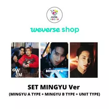 WEVERSE SHOP SET MINGYU Ver DICON VOLUME N 26 Seventeen WONWOO MINGYU Белая полночь WEVERSE SET MINGYU Ver