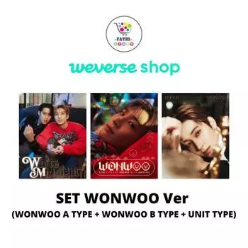 WEVERSE SHOP SET WONWOO Ver DICON VOLUME N 26 Seventeen WONWOO MINGYU Белая полночь WEVERSE SET WONWOO Ver