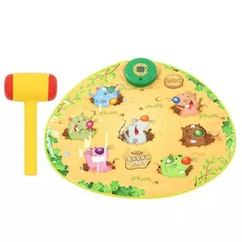 Whack Pounding Mat интерактивный конструктивный игровой коврик Smack Moles со звуком для девочек и мальчиков