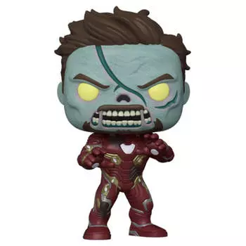 What If Zombie Iron Man Metallic Эксклюзив для США 10-дюймовая поп-гитара! винил