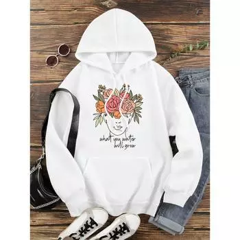 What You Water Will Grow Men Women Hoody Hip Hop Fleece Hoodies Casual Pullover Clothing Autumn Fleece Pocket Couple Hooded S