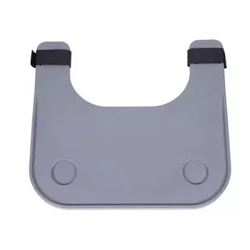Wheelchair Dining Table Board Detachable Thicken Wheelchair Desk Tray for Home Elderly Grey