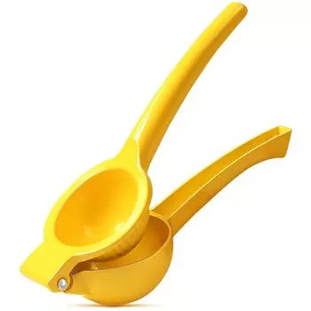Whekeosh Lemon Squeezer Ручная соковыжималка для фруктов Lemon Lime Citrus Orange Ручная соковыжималка для фруктов Extracts Lemon Juice and Other Fruits Inch Yellow (3 жёлтый