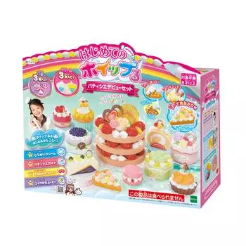 Whipple Дебют шеф-кондитера Whipple Сертификация ST Mark для детей от 8 лет и старше Игрушка для украшения кондитера Игрушка Whipple EPOCH [Первый набор] W-141