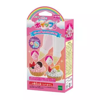 Whipple продается отдельно от 2 игрушек Creams для детей от 8 лет и старше. Игрушка для создания украшений для кондитера Whipple EPOCH [набор] (Молоко/Клубника)] W-138