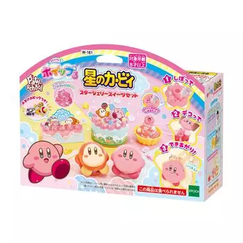 Whipple Star Jelly Sweets ST Mark Certification Ages Toy Decoration Кондитерская игрушка Whipple EPOCH [Набор Кирби] W-161 8+