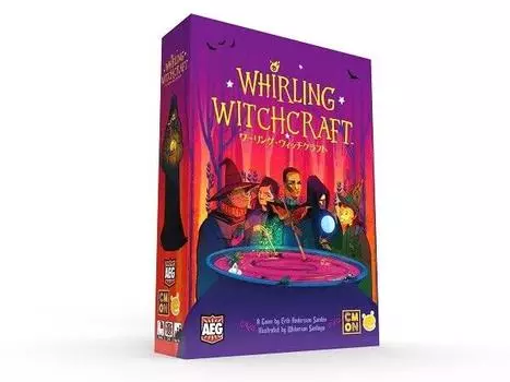 Whirling Witchcraft японская версия 30 лет 14 и настольная игра (2-5 игроков, минут, до)