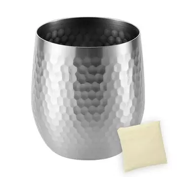 Whiskey Hammered Rocks Made in Japan J-kitchens-SimpleBag Glass, Cup, 340ml,