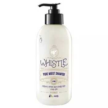 Whistle Pure Moist Dog Shampoo, 500мл, 1 шт, Корейский шампунь для домашних животных