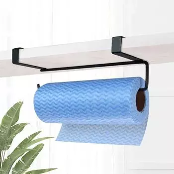 White Black Toilet Shelf Paper Roll Rack Household Kitchen Organizer Wall Mounted Tissue Hanger Under Cabinet Towel Holder Bath белый