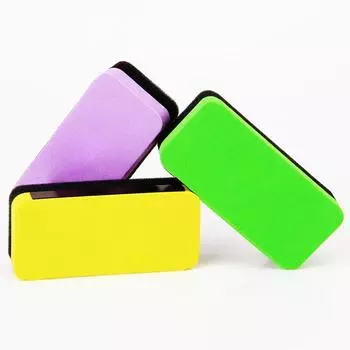 Ластики для белой доски, очиститель для маркеров, 1 шт. Deli 110 мм X 50 мм X 30 мм, высококачественная магнитная школьная офисная доска United States зелёный