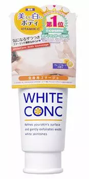 WHITE CONC Body Gommage CII 180 г Отбеливающий грейпфрутовый аромат Отшелушивающий уход Тусклый уход Подлинный (Скраб Квази-наркотик)