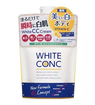 WHITE CONC CC Cream WHITE CONC Для всего тела и лица Отбеливающий Аромат грейпфрута
