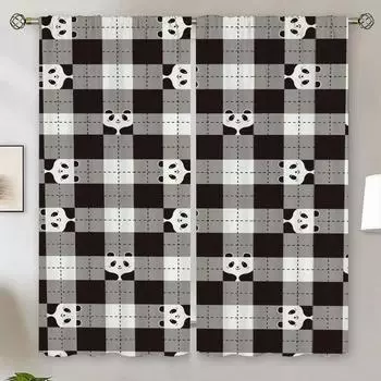 White Curtains for Camera Rabbit Blackout Bedroom Curtains 100% Customs Free Shipping Products Beaded Curtain Tiebacks Shades W50xH70cmx2pcs-CL